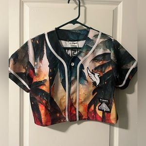 Illenium Ember Shores cropped jersey